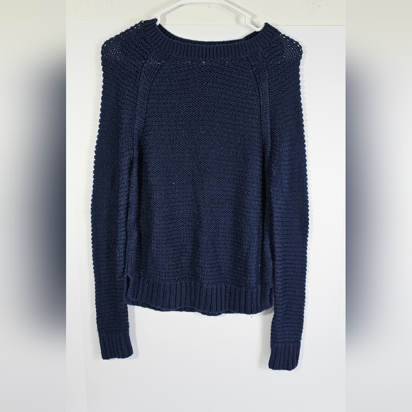 Banana Republic Deep Blue Knit Top - Picture 1 of 3